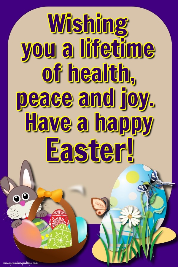 Have a happy Easter!