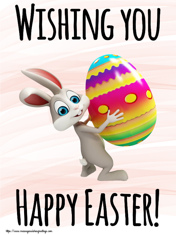 Wishing you Happy Easter!