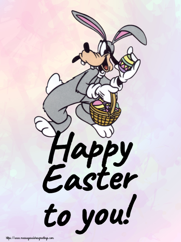 Happy Easter to you!