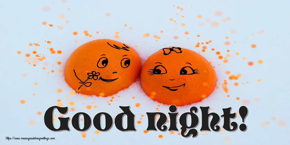 Greetings Cards for Good night - Good night! - messageswishesgreetings.com