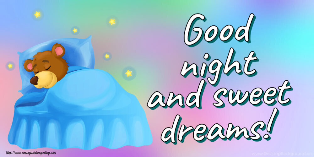 Greetings Cards for Good night - Good night. May you have sweet dreams ...