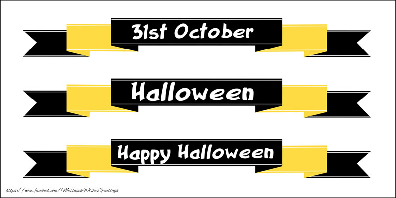 Greetings Cards for Halloween - 31 October Halloween Happy Halloween! - messageswishesgreetings.com