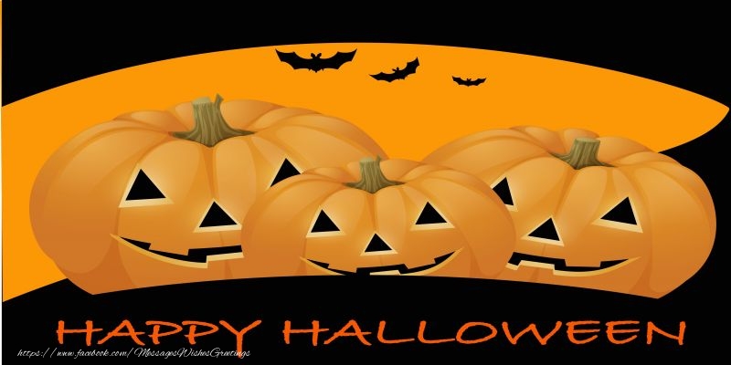 Greetings Cards for Halloween - Happy Halloween! - messageswishesgreetings.com