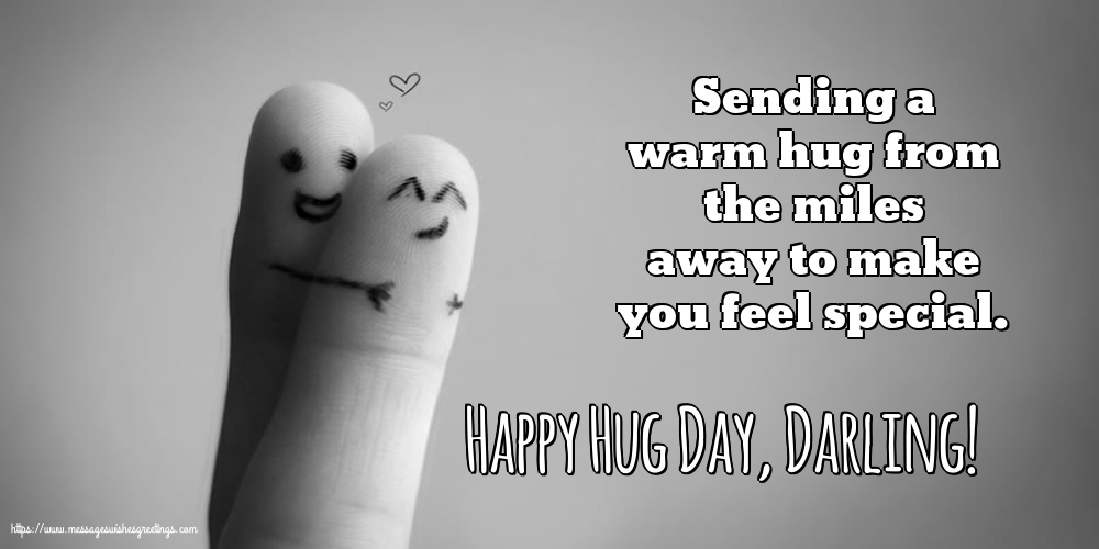 Happy Hug Day, Darling!