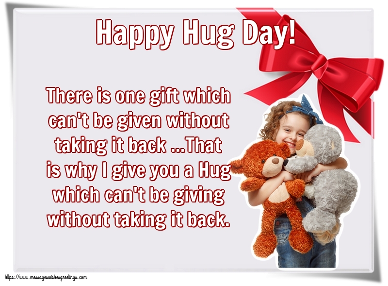 Happy Hug Day!