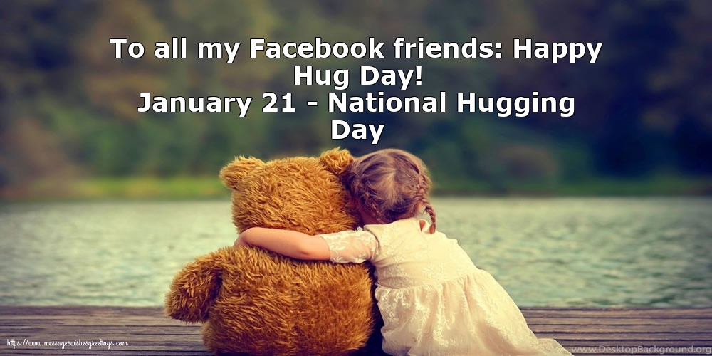 Greetings Cards for Hug Day January 21 National Hugging Day