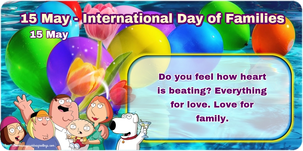 15 May - 15 May - International Day of Families