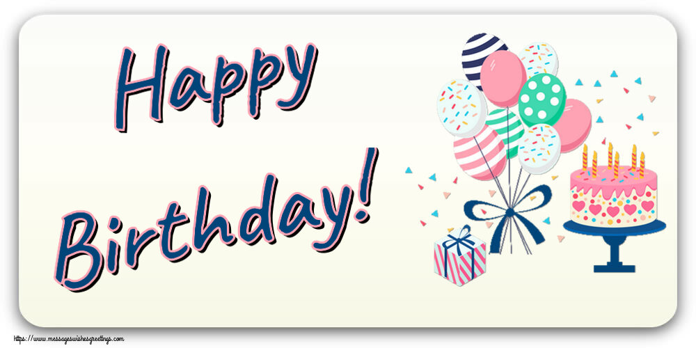 Greetings Cards for kids - Happy Birthday! - messageswishesgreetings.com