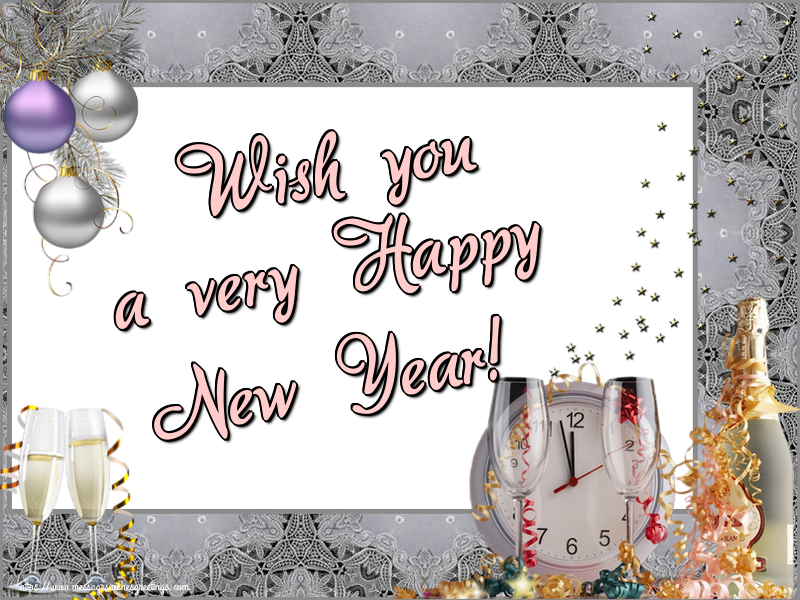 Wish you a very Happy New Year!
