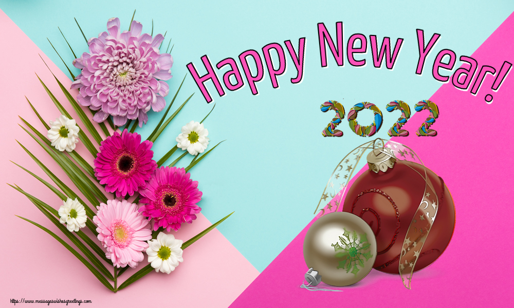 Greetings Cards for New Year Happy New Year