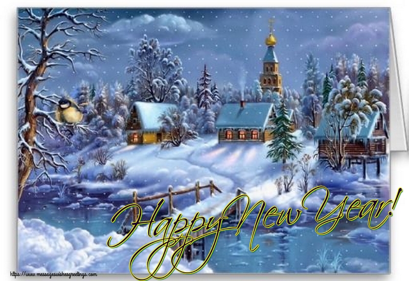Greetings Cards for New Year - Happy New Year! - messageswishesgreetings.com