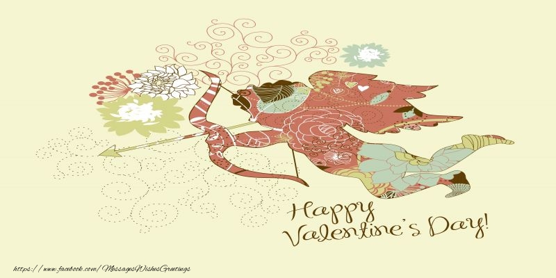 Greetings Cards for Valentine's Day - Happy Valentine's Day! I love you! 14 February - messageswishesgreetings.com