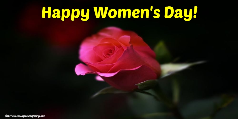 Greetings Cards for Women's Day - Happy Women's Day! - messageswishesgreetings.com