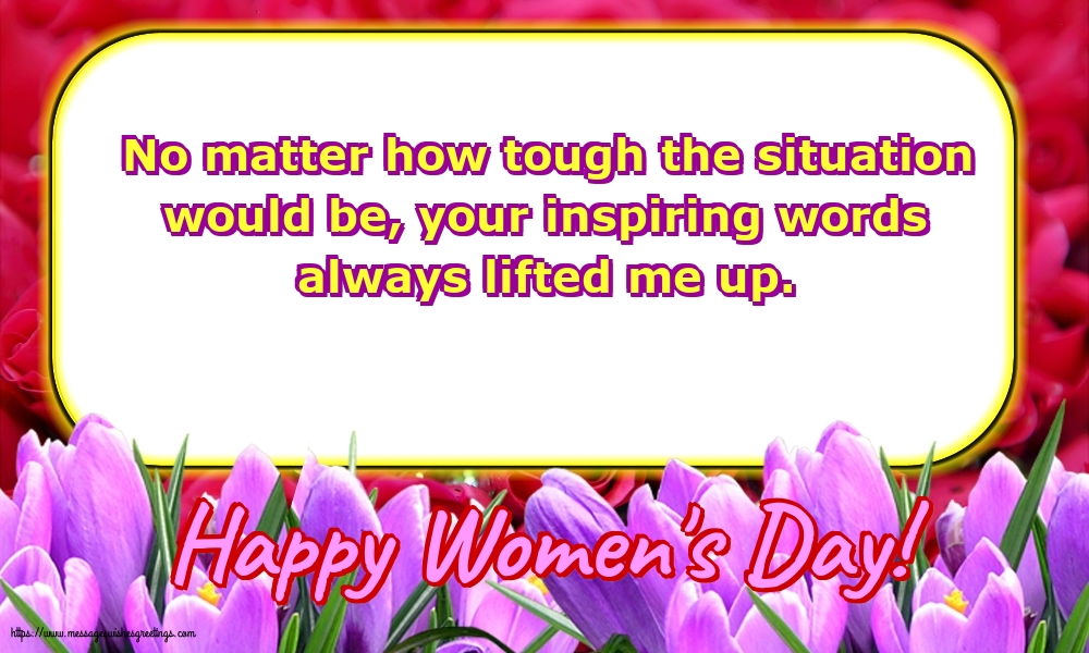 Women's Day Happy Women's Day!