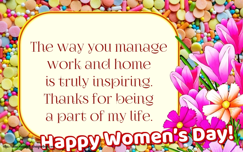 Greetings Cards for Women's Day - Happy Women’s Day! - messageswishesgreetings.com