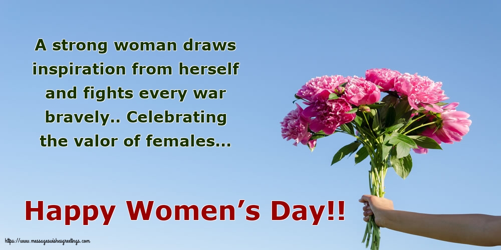 Greetings Cards for Women's Day - Happy Women’s Day!! - messageswishesgreetings.com