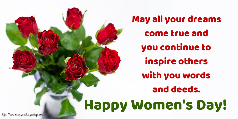 Greetings Cards for Women's Day - Happy Women's Day! - To my dear Mom ...
