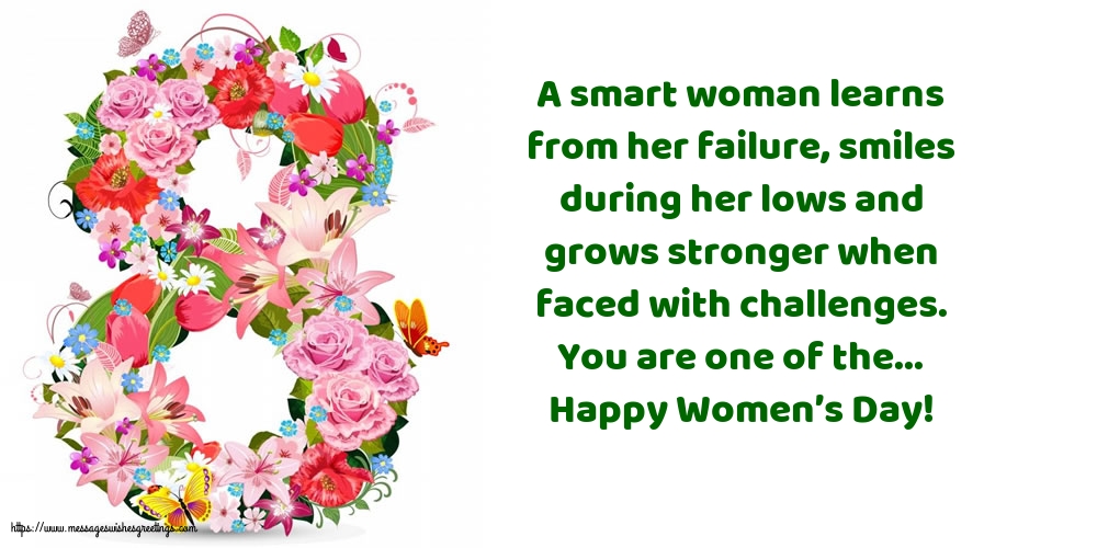 You are one of the... Happy Women’s Day!