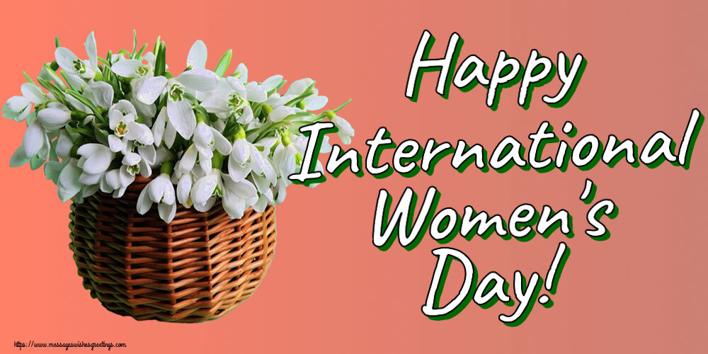 Happy International Women's Day!