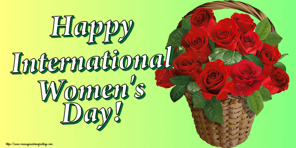 Women's Day Happy International Women's Day!