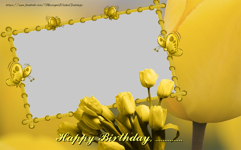 Custom Greetings Cards for Birthday - Happy Birthday, ...