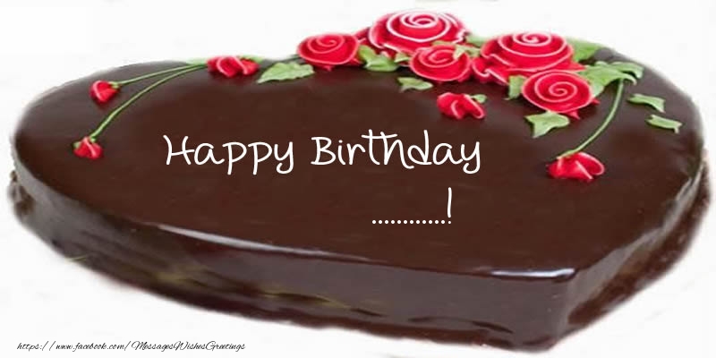 Custom Greetings Cards for Birthday - 🎂 Cake Happy Birthday ...!