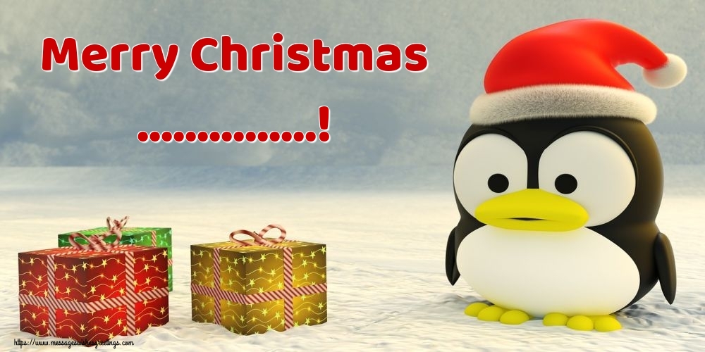 Custom Greetings Cards for Christmas - Animation & Gift Box | Merry Christmas ...!