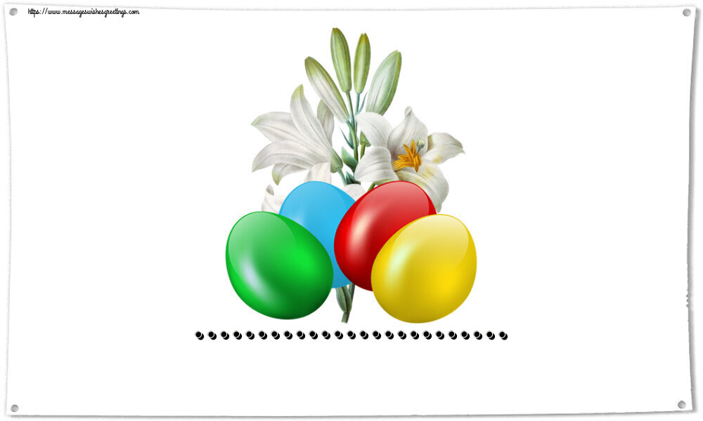 Custom Greetings Cards for Easter - Eggs | ...