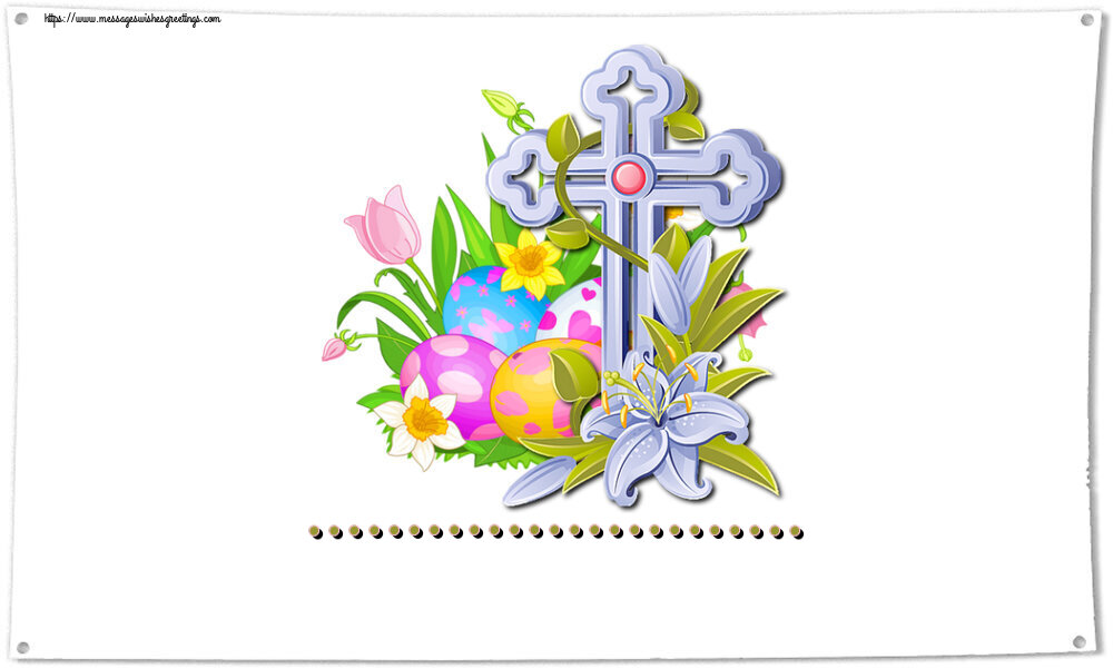 Custom Greetings Cards for Easter - Cross | ...