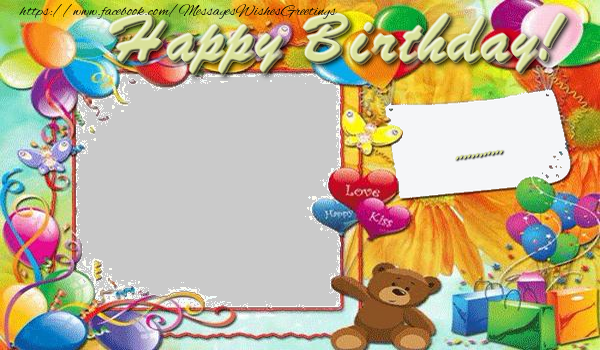 Custom Greetings Cards for kids - Happy Birthday ...!