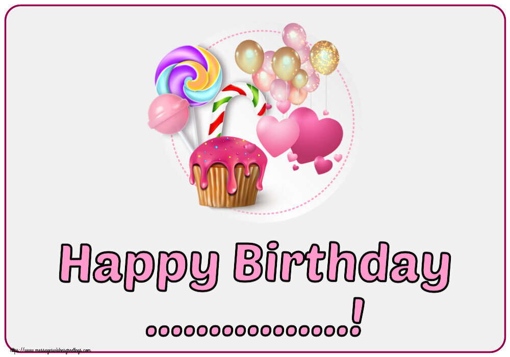 Custom Greetings Cards for kids - 🎂 Cake | Happy Birthday ...!