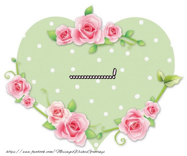 Custom Greetings Cards for Love - In heart - ...