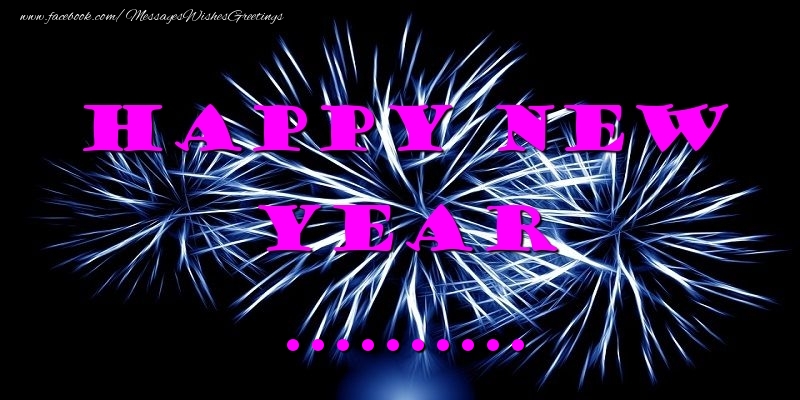Custom Greetings Cards for New Year - Fireworks | Happy New Year ...