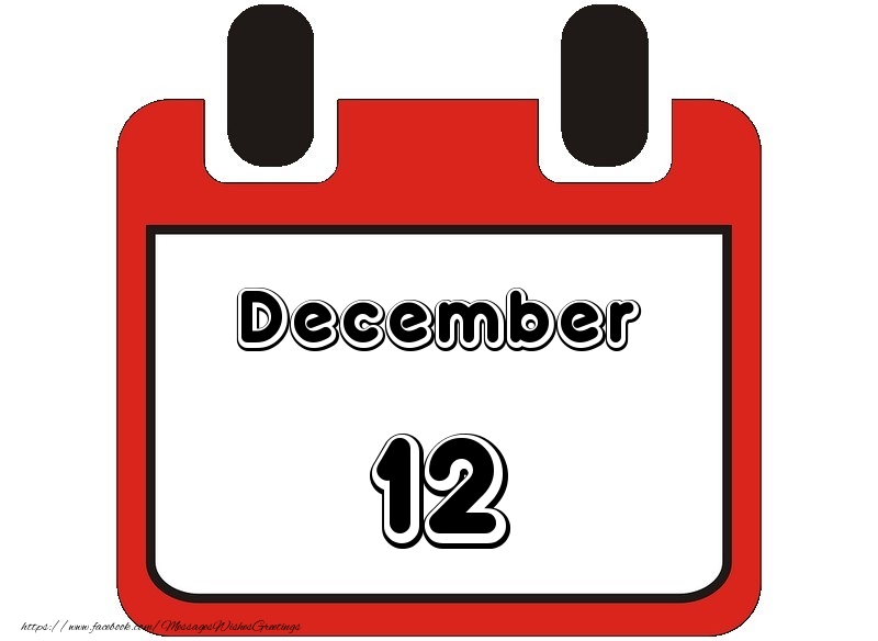 Greetings Cards of 12 December - December 12