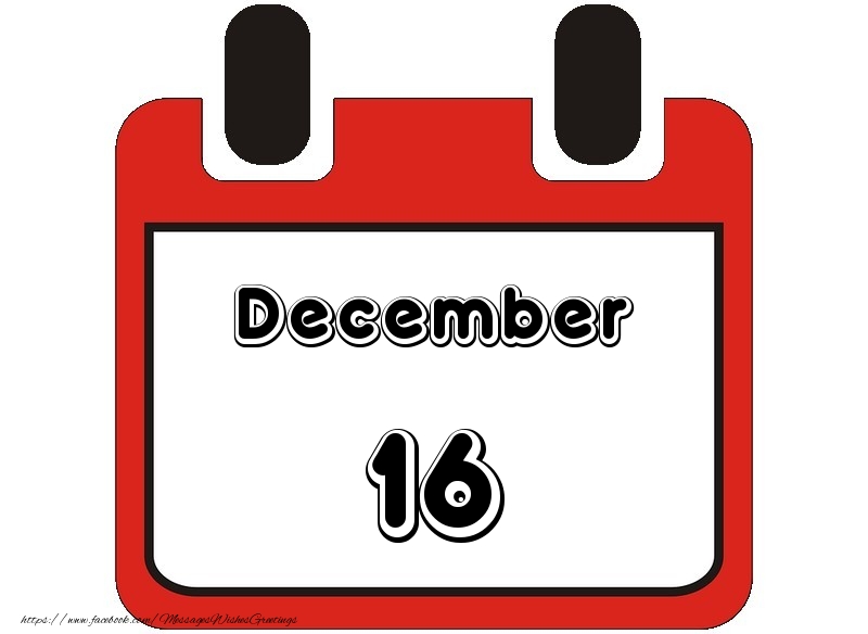 Greetings Cards of 16 December - December 16