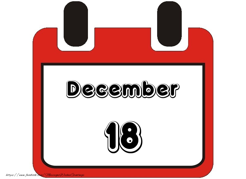 Greetings Cards of 18 December - December 18