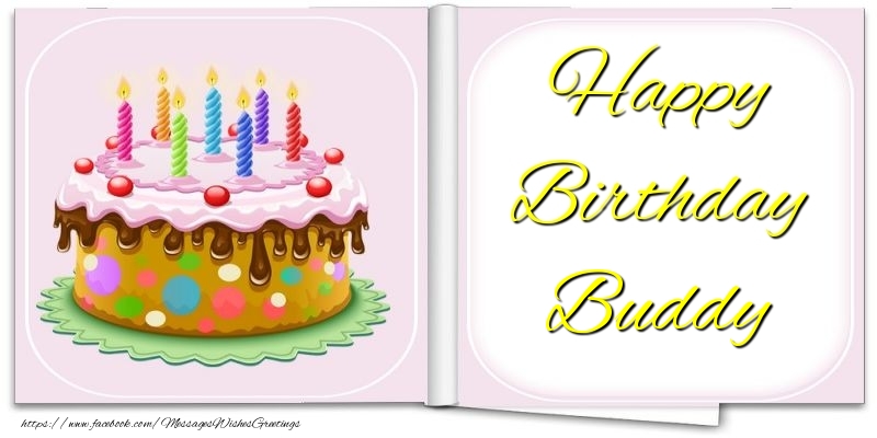 Greetings Cards for Birthday - Cake | Happy Birthday Buddy