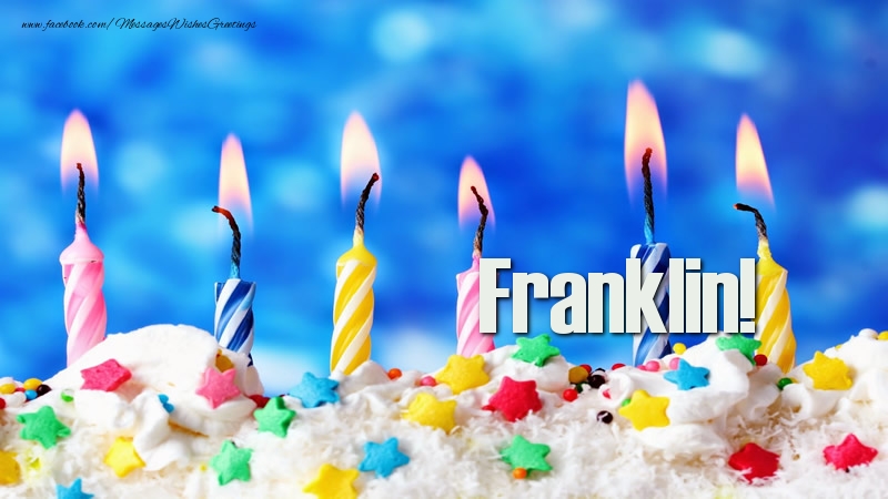 Greetings Cards for Birthday - Happy birthday, Franklin!