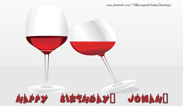 Greetings Cards for Birthday - Happy Birthday, Jonah!