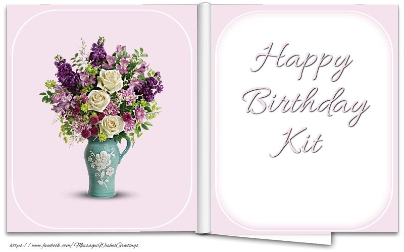 Greetings Cards for Birthday - Bouquet Of Flowers | Happy Birthday Kit