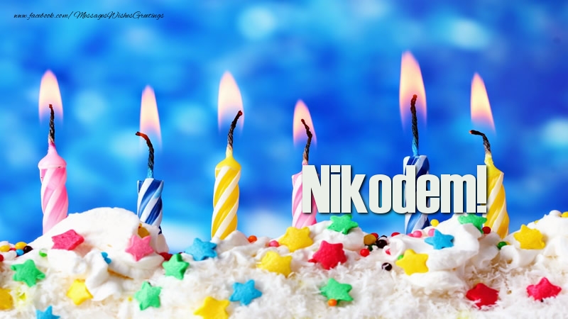 Greetings Cards for Birthday - Happy birthday, Nikodem!