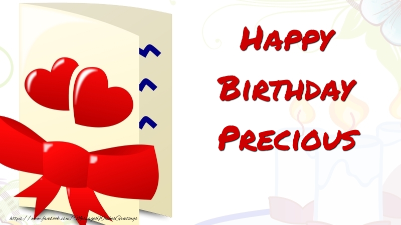  Greetings Cards for Birthday - Hearts | Happy Birthday Precious