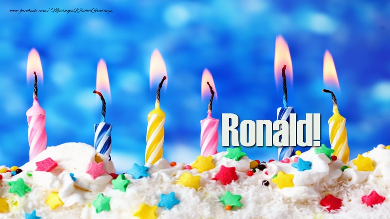 Greetings Cards for Birthday - Champagne | Happy birthday, Ronald!