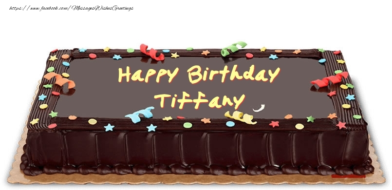 Greetings Cards for Birthday - Cake | Happy Birthday Tiffany