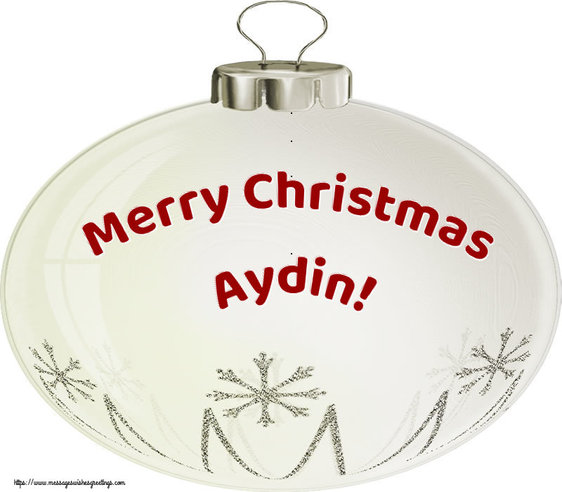 Greetings Cards for Christmas - Christmas Decoration | Merry Christmas Aydin!