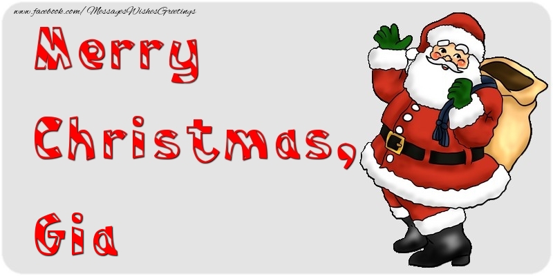 Greetings Cards for Christmas - Santa Claus | Merry Christmas, Gia