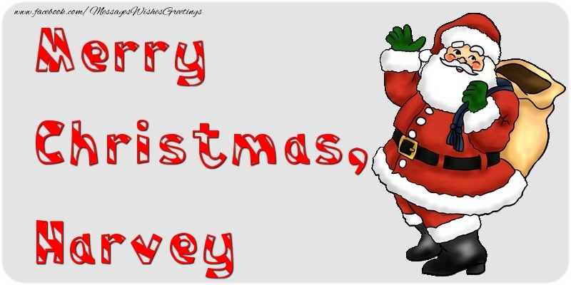 Greetings Cards for Christmas - Santa Claus | Merry Christmas, Harvey
