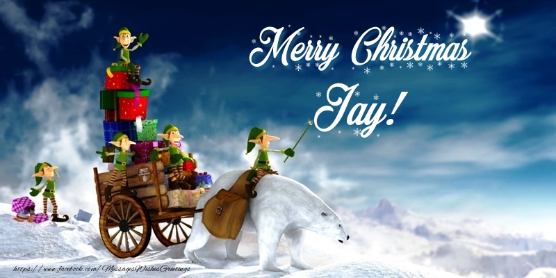 Greetings Cards for Christmas - Animation & Gift Box | Merry Christmas Jay!