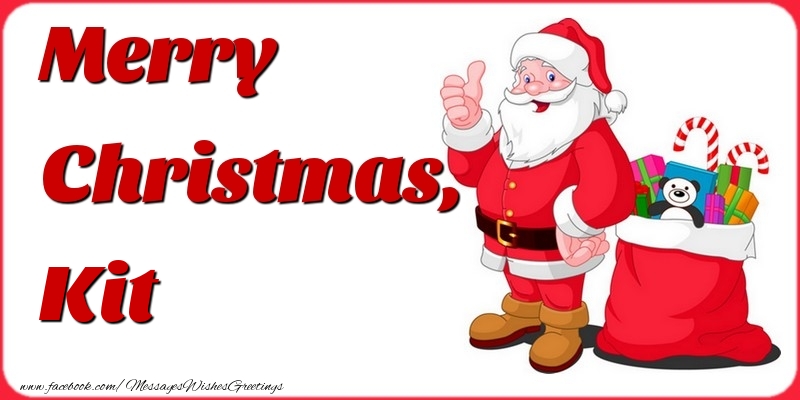Greetings Cards for Christmas - Gift Box & Santa Claus | Merry Christmas, Kit