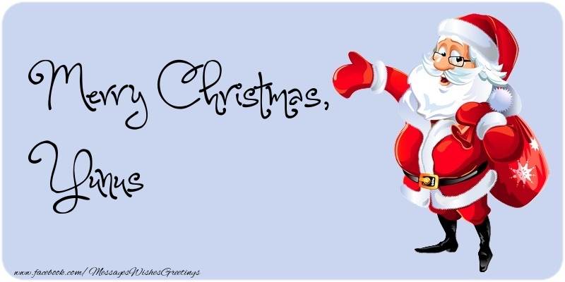Greetings Cards for Christmas - Santa Claus | Merry Christmas, Yunus